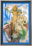 Snow Queen and Child Posters by Alphonse Mucha