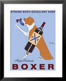 Appellation Boxer Framed Giclee Print by Ken Bailey