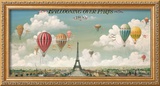 Globos sobre París Lámina giclée enmarcada por I. Lane Globos sobre París Lámina giclée enmarcada por I. Lane