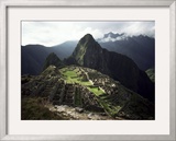 Inca Site, Machu Picchu, Unesco World Heritage Site, Peru, South America Framed Photographic Print by Rob Cousins