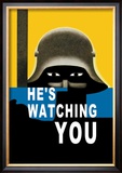 He's Watching You Print