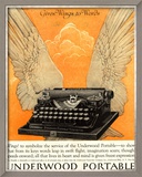 Underwood Portable Typewriters Equipment, USA, 1922 Print