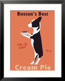 Boston's Best Cream Pie Estampe encadrée par Ken Bailey