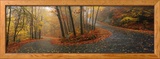 Winding Road Through Mountainside in Autumn, Monadnock Mountain, New Hampshire, USA Framed Photographic Print by Panoramic Images 