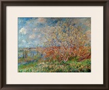 Spring, 1880-82 Framed Giclee Print by Claude Monet