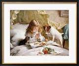 Suspense Innrammet Giclee-trykk av Charles Burton Barber Suspense Innrammet Giclee-trykk av Charles Burton Barber