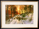 Glowed with Tints of Evening Hours Framed Giclee Print by Joseph Farquharson