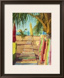 Painting On A Smile Framed Giclee Print by Robin Renee Hix