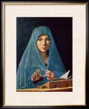The Annunciation, 1474-75 Framed Giclee Print by Antonello da Messina 