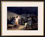 Execution of the Defenders of Madrid, 3rd May, 1808, 1814 Framed Giclee Print by Francisco de Goya
