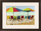 Drink Deep, Begin Another Carefree Day Framed Giclee Print by Robin Renee Hix
