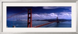Bridge Over a River, Golden Gate Bridge, San Francisco, California, USA Framed Photographic Print by Panoramic Images 