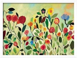 Wild Field Framed Giclee Print by Kim Parker