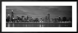 Chicago - Reflets N&B Photographie encadrée par Jerry Driendl