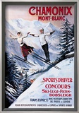Chamonix Mont-Blanc Poster by Francisco Tamagno