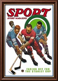 Facing Off for the Stanley Cup, c.1936 Prints