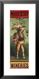 Mooseberry Wineries Framed Giclee Print by Penny Wagner