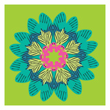 Funky Frida Flower Giclee Print by Belen Mena