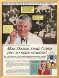 Camels, Cigarettes Smoking Medical, USA, 1946 Prints