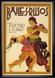 Bailes Rusuos Kunstdrucke von Leon Bakst