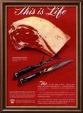 Meat, USA, 1940 Art