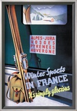 Winter Sports in France Prints by Roland Hugon
