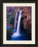 Havasu Falls, Havasupai Indian Reservation, Grand Canyon National Park, Arizona Gerahmter Fotografie-Druck von Mark Newman