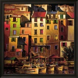 Or de Méditerranée Estampe encadrée par Michael O'Toole