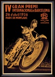 4th International Barcelona Grand Prix Poster