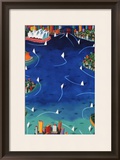 Sydney Sails Framed Giclee Print by Ian Tremewen