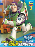 Toy Story 3 Movie Buzz Lightyear Poster Print Poster