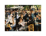 Moulin De La Gallette Prints by Pierre-Auguste Renoir