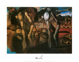 S. Dali (Metamorphosis of Narcissus) Art Print Poster Poster von Salvador Dalí