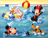 Mickey Mouse and Friends Pool Games Posters