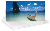 Phi Phi Island Panoramic Greeting Cards 12 Per Package Note Card Sets by Hugh Sitton