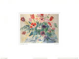 Les anémones Affiches par Raoul Dufy