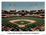 Ira Rosen Oakland Athletics Alameda County Coliseum Sports Poster Print Prints