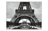 Eiffel Tower (Base) Art Poster Print Posters