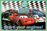 Cars 2 Movie International Racers Poster Print Poster
