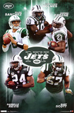New York Jets Collage Sports Poster Print Posters