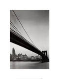 The New York Collection (Brooklyn Bridge) Prints