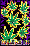 Legalize It Pot Marijuana Blacklight Poster Print Posters