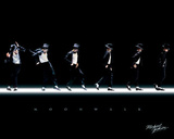 Michael Jackson - Moonwalk, Music Poster Print Posters