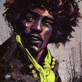 Hues of Hendrix Posters par David Garibaldi