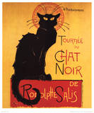Theophile Steinlen (Tournee du Chat Noir) Art Poster Print Prints