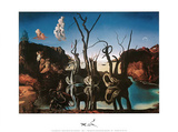 Des Elephant Poster par Salvador Dalí