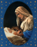 Madonna and Child (Baby Jesus) Art Poster Print Prints