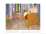 Bedroom Print by Vincent van Gogh