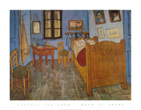Bedroom in Arles Print by Vincent van Gogh