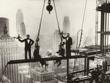 New York City Men on Girder High Life Lunch Above Manhattan Posters